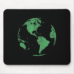 Earth Day Save Our Planet Climate Change Wereldbol Muismat