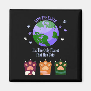 Earth Day Save the Earth Het is de enige planeet d Magneet