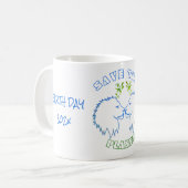 Earth Day Save the Planet Koffiemok (Voorkant links)