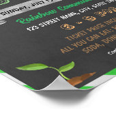 Earth Day schoolevenement sjabloon Poster (Hoek)