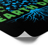 Earth Day Shirt Kinder Poster (Hoek)