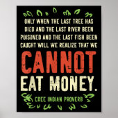 Earth Day Shirt Pro Save Environment Quote Last Tr Poster (Voorkant)