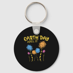 Earth Day Shirt Save Environment Eco Tree Boy Girl Sleutelhanger