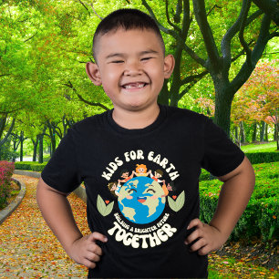 Earth Day-Shirten Kinder voor Earth T-shirt