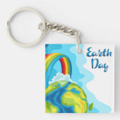 Earth Day Sleutelhanger (Voorkant)