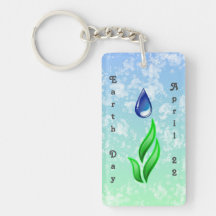 Earth Day Sleutelhanger
