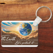 Earth Day-Sleutelhanger Sleutelhanger (Voorkant)