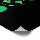 Earth Day SOS Pro-Science Save The Planet Duurzaam Poster (Hoek)