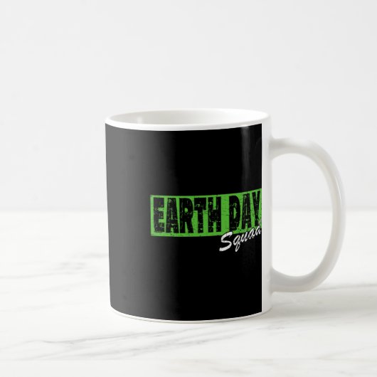 Earth Day Squad Shirt - 22 april Koffiemok (Rechts)