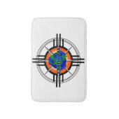 Earth Day Star Crown Bath Mat (Voorkant Verticaal)