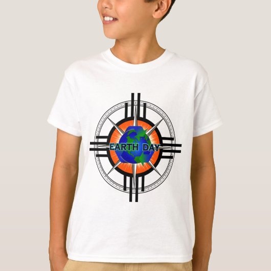 Earth Day Star Crown T-shirt (Voorkant)