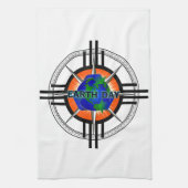 Earth Day Star Crown Theedoek (Verticaal)