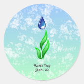 Earth Day Sticker (Voorkant)