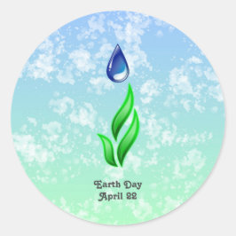 Earth Day Sticker