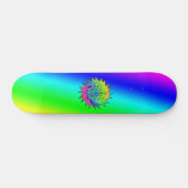 Earth Day ~ Sunburst Skateboard Deck (Horizontaal)