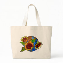 Earth Day Sunflower Bag