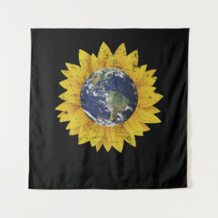 Earth Day Sunflower Gifts Wandkleed