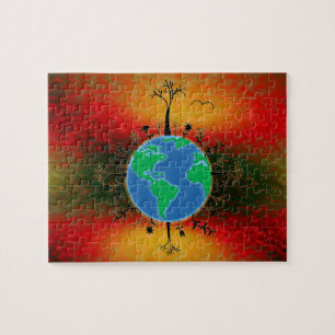 Earth Day ~ Sunset Legpuzzel