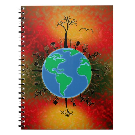 Earth Day ~ Sunset Notitieboek (Voorkant)
