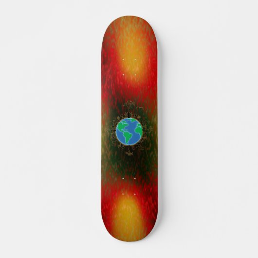 Earth Day ~ Sunset Skateboard (Voorkant)