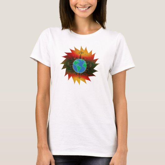 Earth Day ~ Sunset T-shirt (Voorkant)