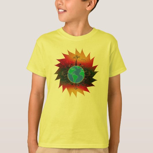 Earth Day ~ Sunset T-shirt (Voorkant)