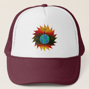Earth Day ~ Sunset Trucker Pet