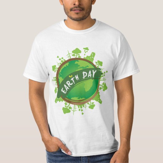 "Earth Day" T-Shirt (Voorkant)