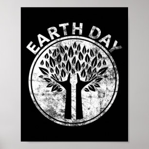 Earth Day T Shirt Hands Tree Lover Natuur Mannen V Poster