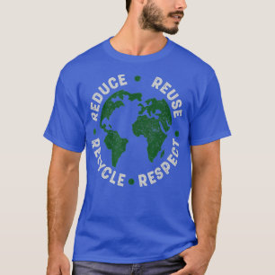 Earth Day Teacher Environment Day Recyclen Earth D T-shirt