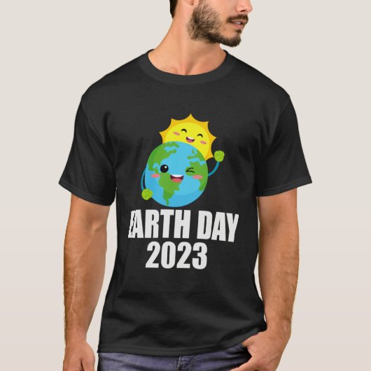 Earth Day Tee Earth Day For Kids Students 2023 T-shirt (Voorkant)
