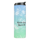 Earth Day Thermal Tumbler Thermosbeker (Gedraaid links)