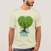 Earth Day Tree T-shirt (Voorkant)