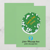 Earth Day Verjaardag Custom Feestdagenkaart (Voorkant / Achterkant)