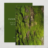 Earth Day-viering, Bewerkbare tekst (Voorkant / Achterkant)
