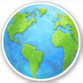 Earth Day Vinyl sticker (Voorkant)