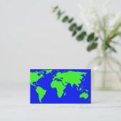 Earth Day Visitekaartje (Staand voorkant)