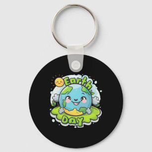 Earth Day voor peuters Earth Day Funny Clroom Sleutelhanger