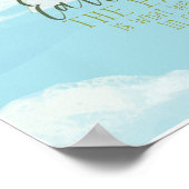 Earth Day Whimsical waterverf poster met quote (Hoek)