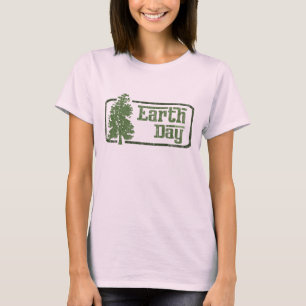 Earth Day Womens Organic T-Shirt