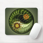 Earth Day Yin Yang Mousepad Muismat (Met muis)