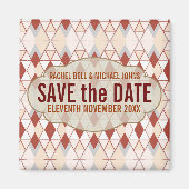 Earth Diamonds SavetheDate Magnet (Voorkant)