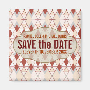 Earth Diamonds SavetheDate Magnet