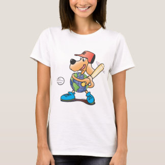 Earth Dog Baseball T-shirt