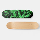 Earth Dragon Element Custom Pro Park Board Skateboard (Horizontaal)