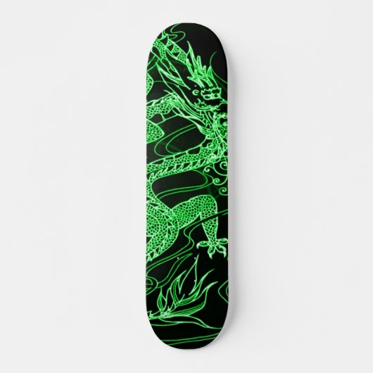 Earth Dragon Element Custom Pro Park Board Skateboard (Voorkant)