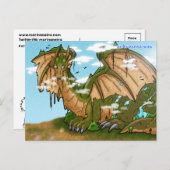 Earth Dragon Mountain Briefkaart (Voorkant / Achterkant)