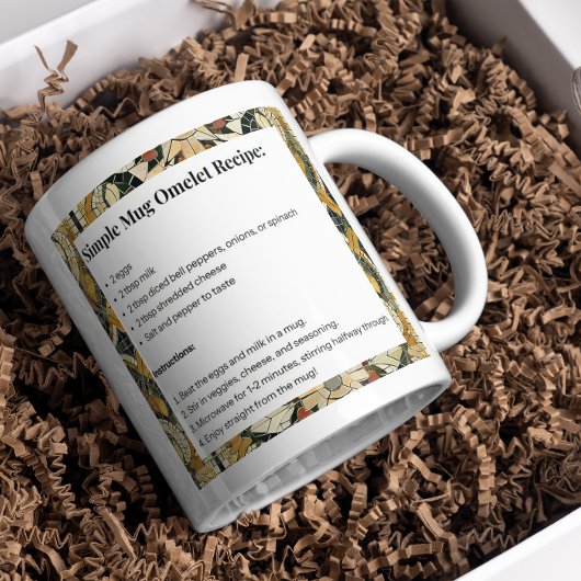 Earth Elegance Mozaïek Omelet Recept Koffiemok