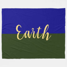 EARTH Elegant Royal Blue Forest Groen Kleurblok