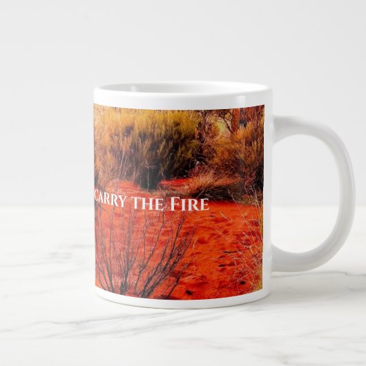Earth Element Mug - Earth Carries Me Grote Koffiekop (Rechts)